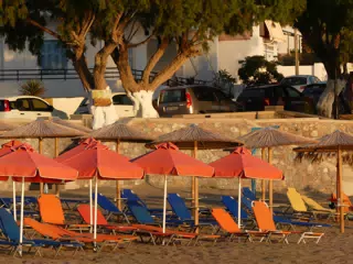 Beach Chairs at Palaiochora