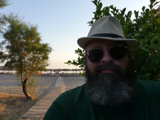 Scott Alan Miller by Paleochora Beach