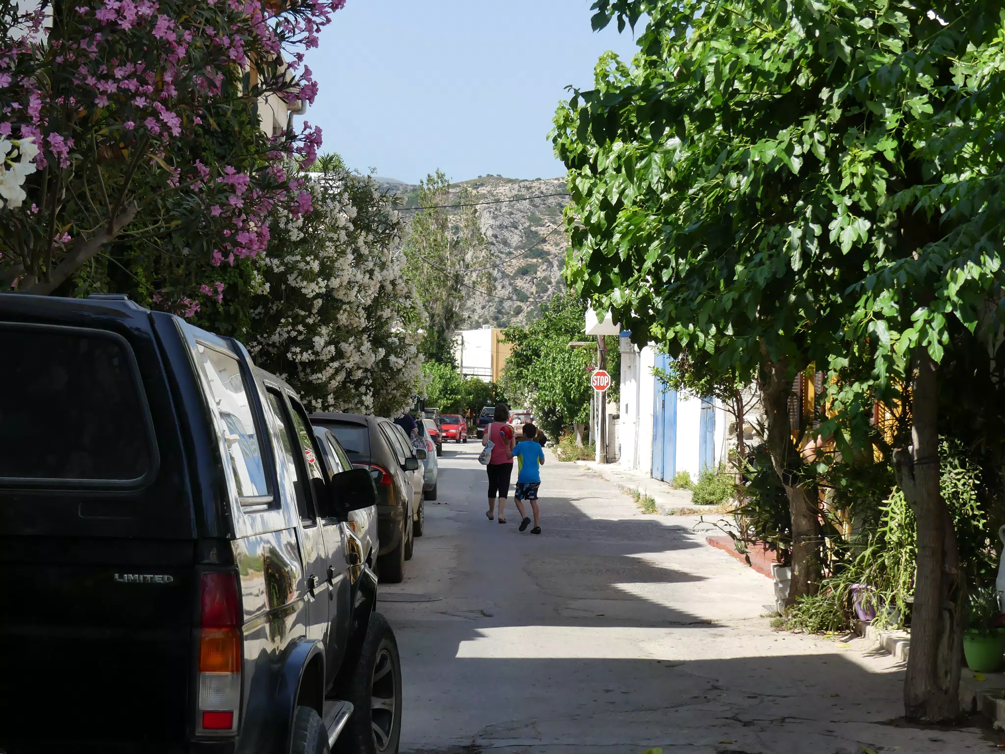 Kids in Street of Palaiochora