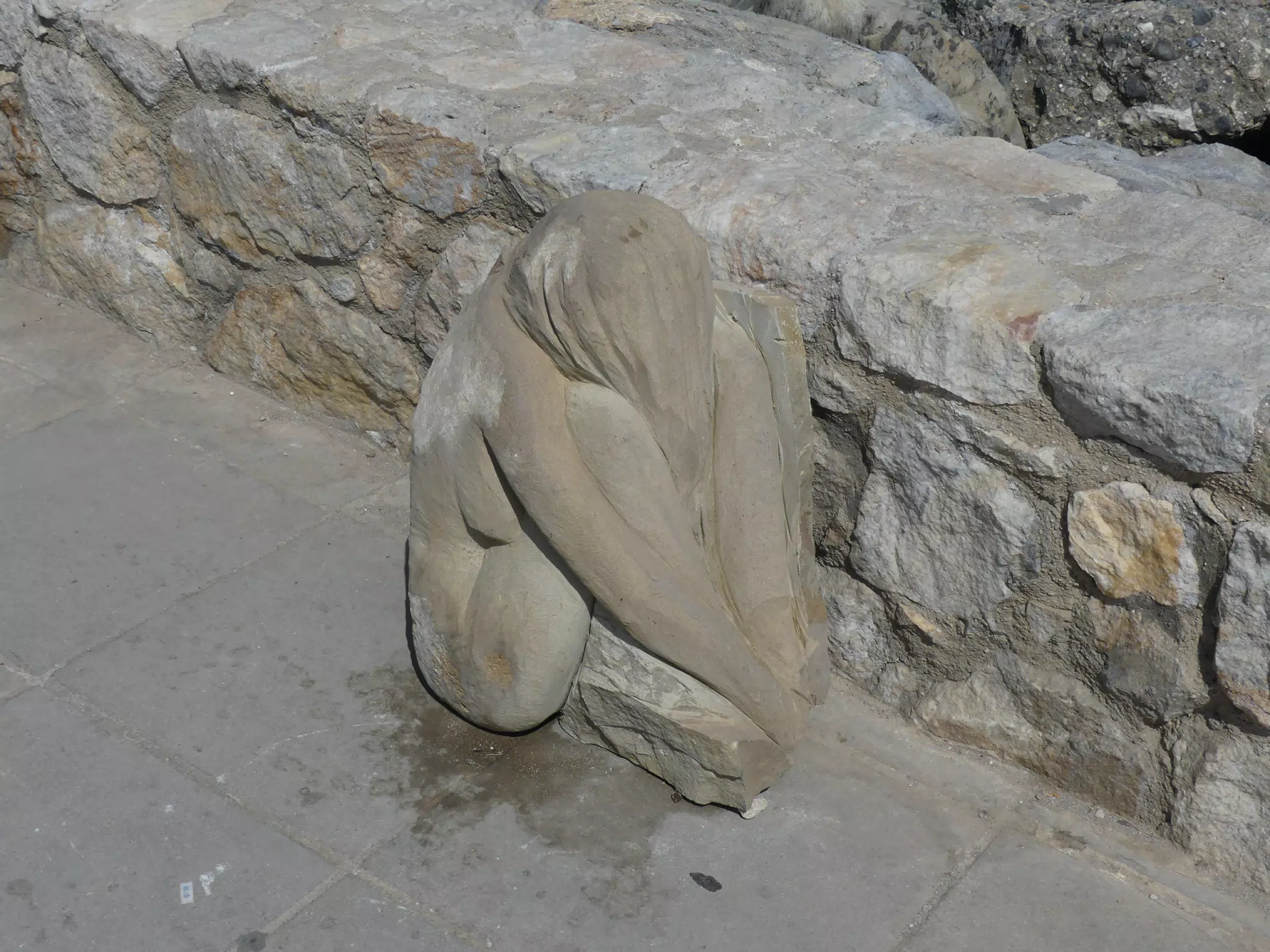 Stone Statue in Palaiochora