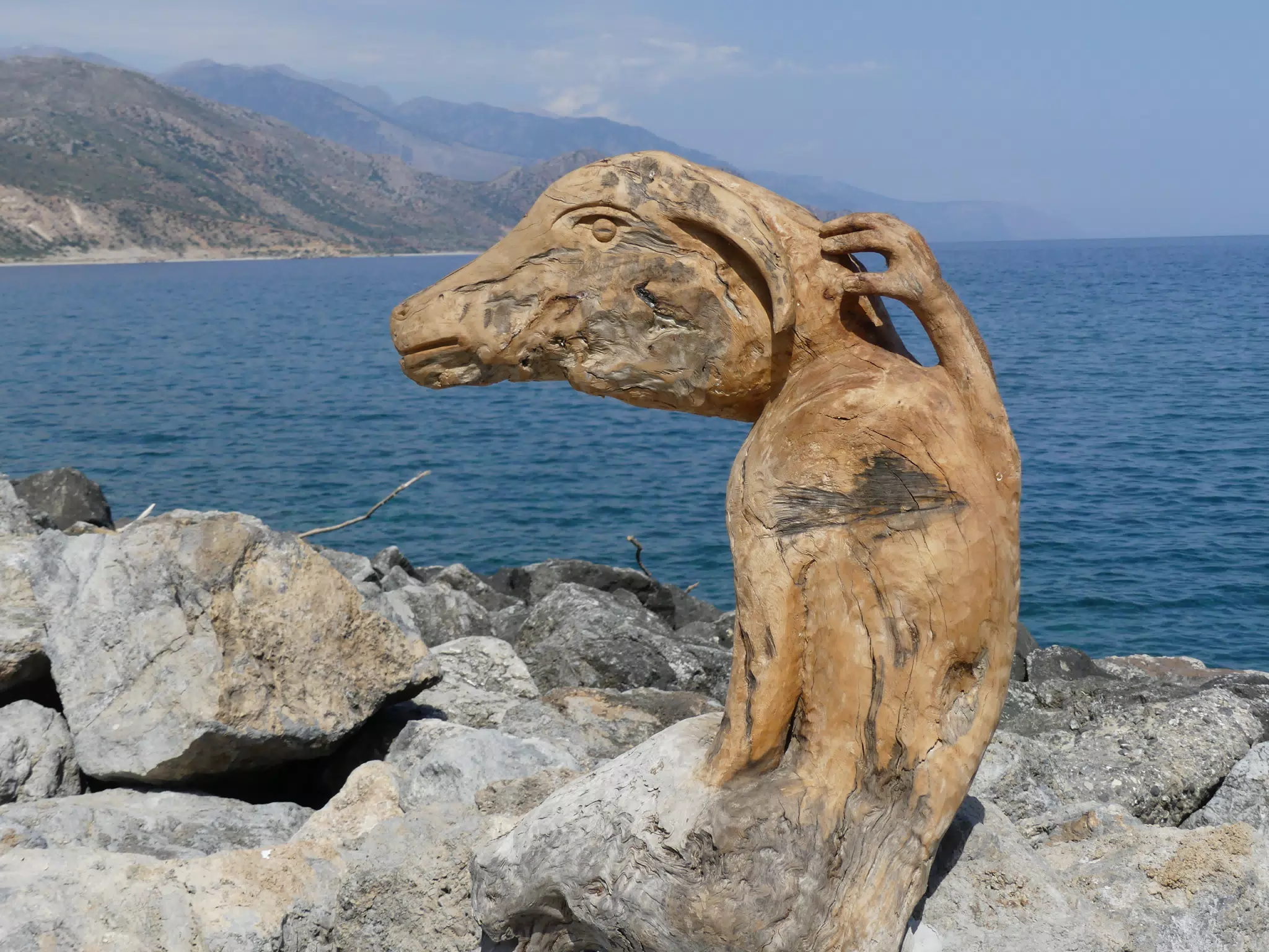 Statue in Palaiochora