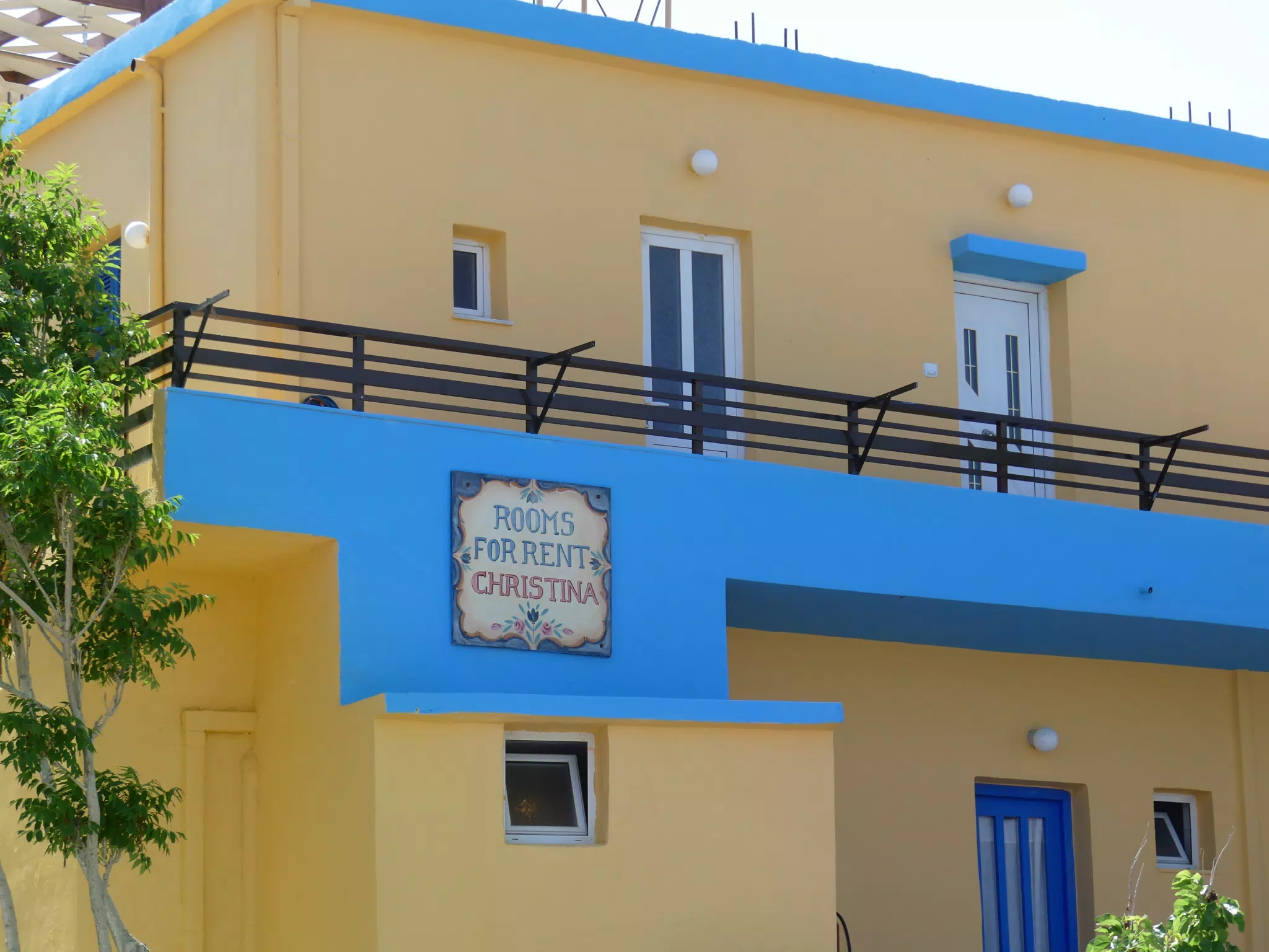 Christina Rooms for Rent on Palaiochora, Crete