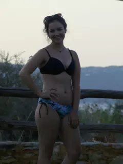 Posing at Dusk over Souda Bay