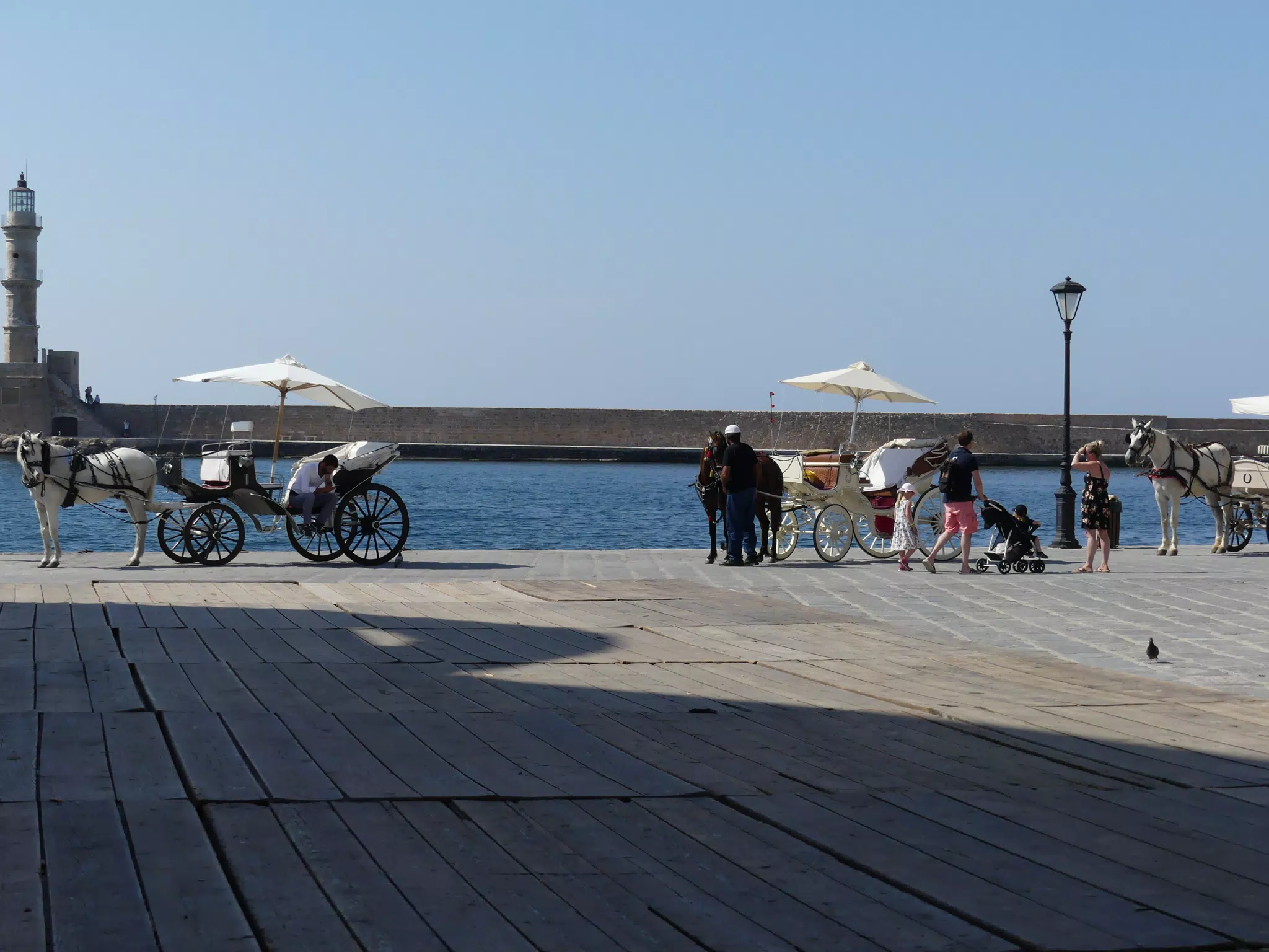 Horse Drawn Carriages in Chania