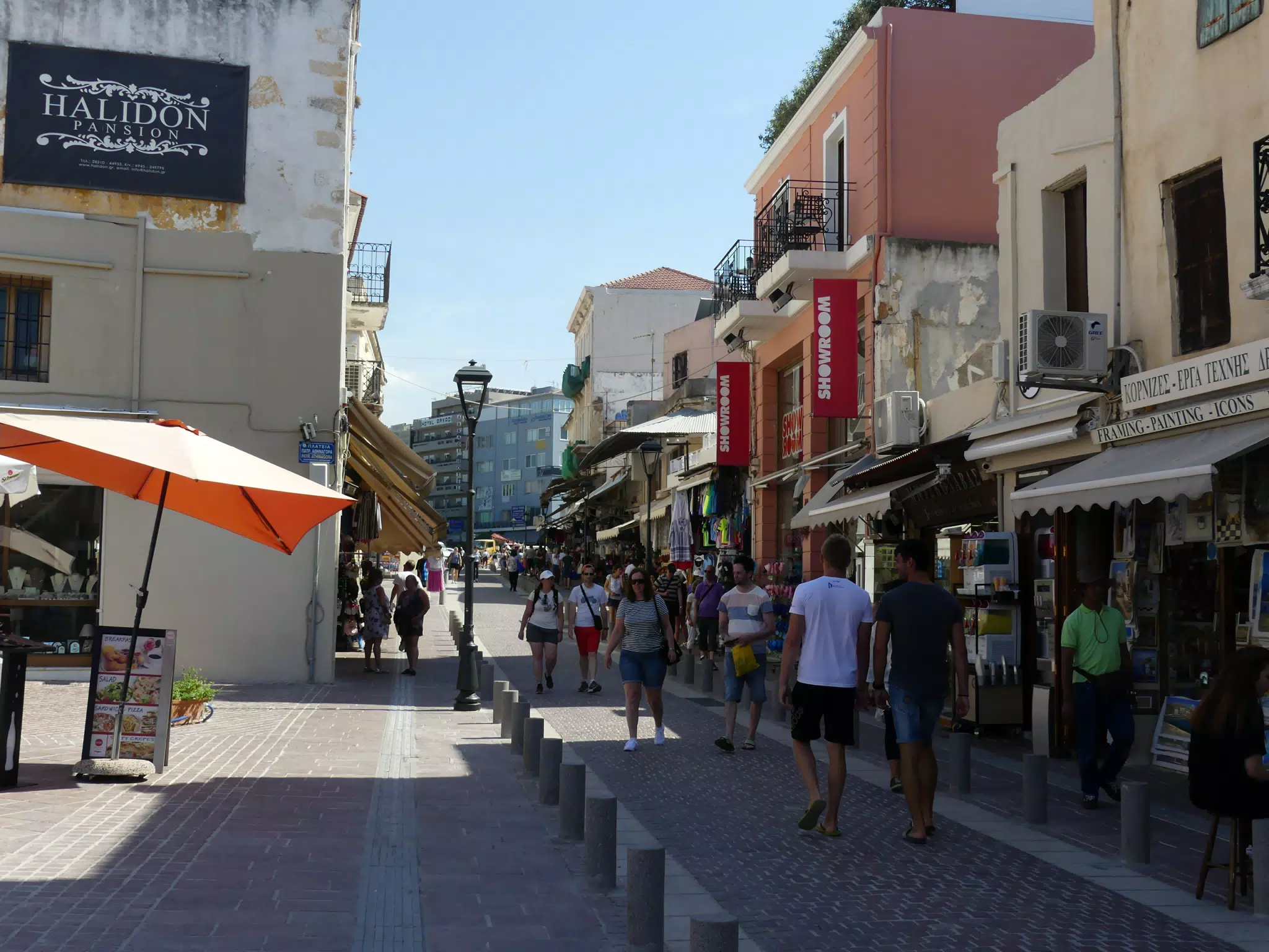 Pedestrian Street in Chania