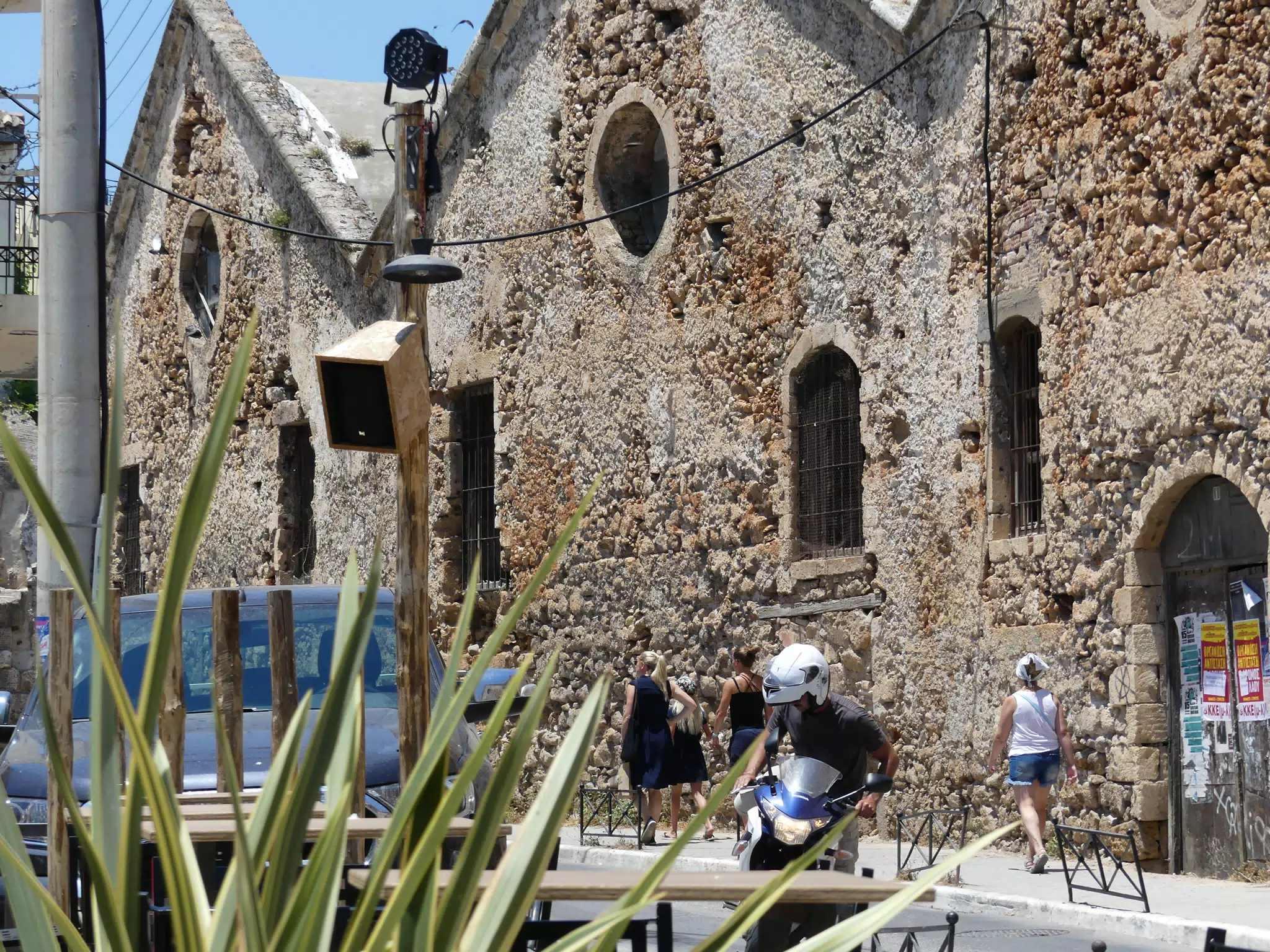 Old Venetian Buildings in Chania
