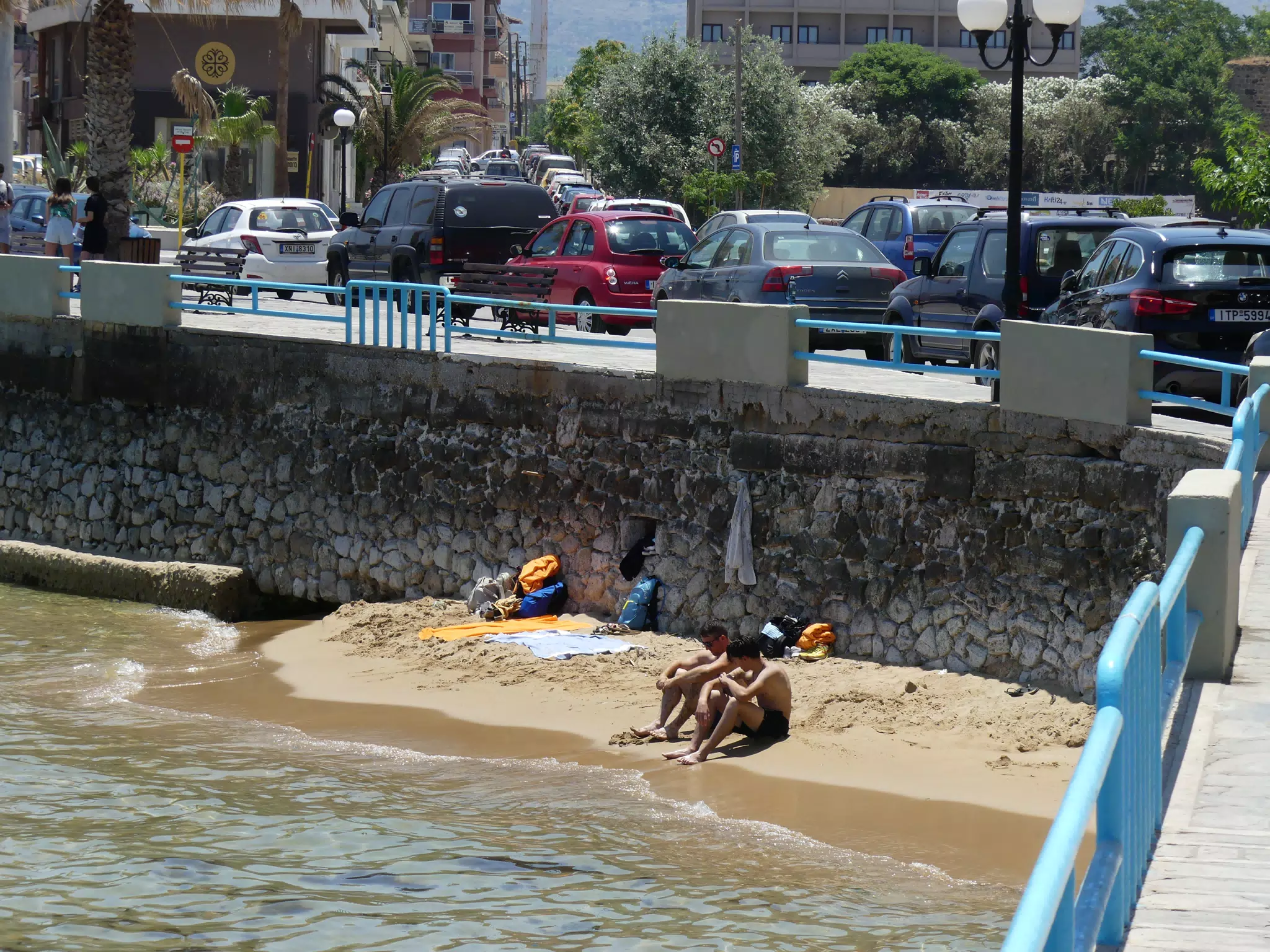 Bathers in Chania