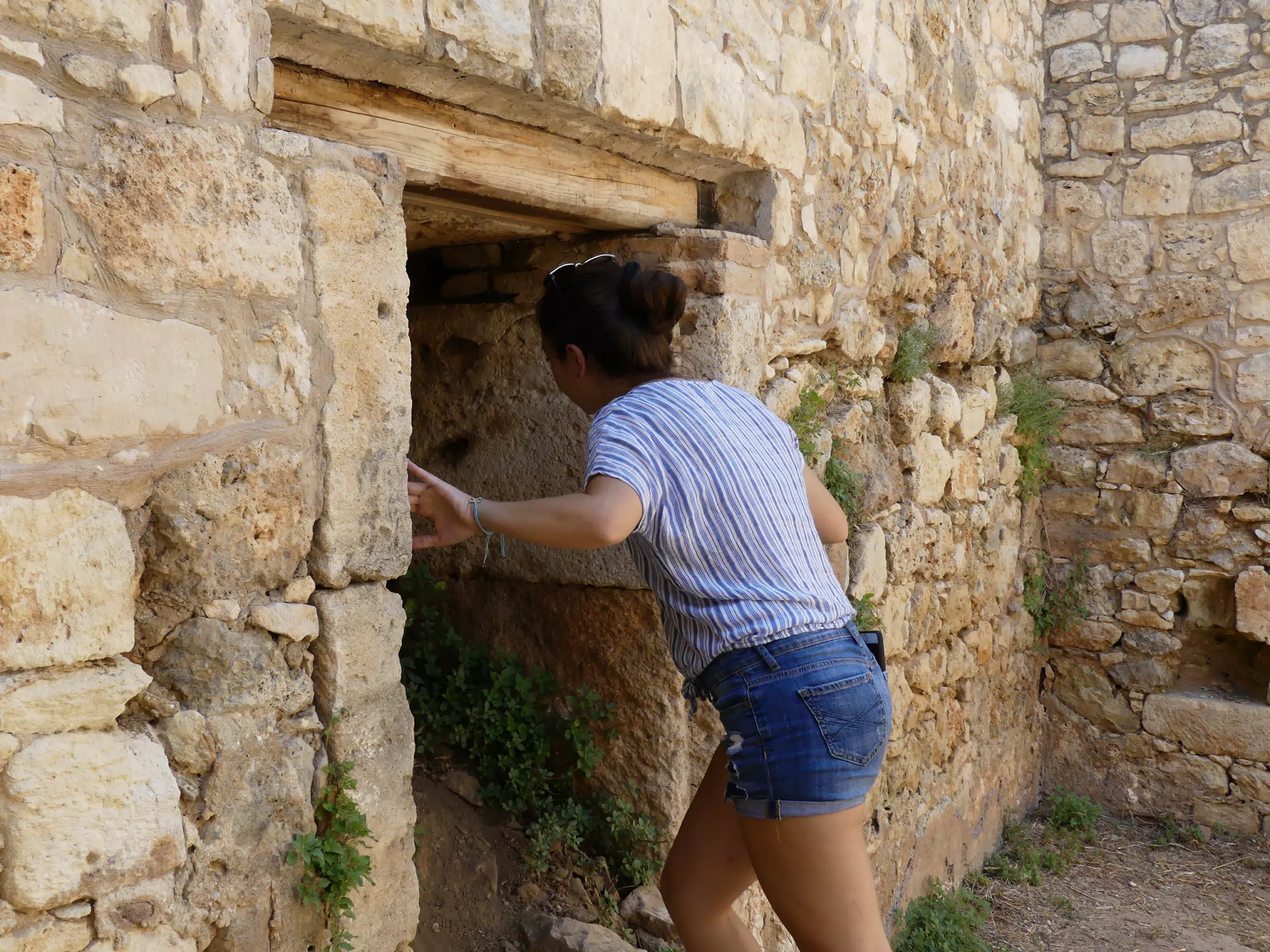 Emily Investigating in Ancient Aptera
