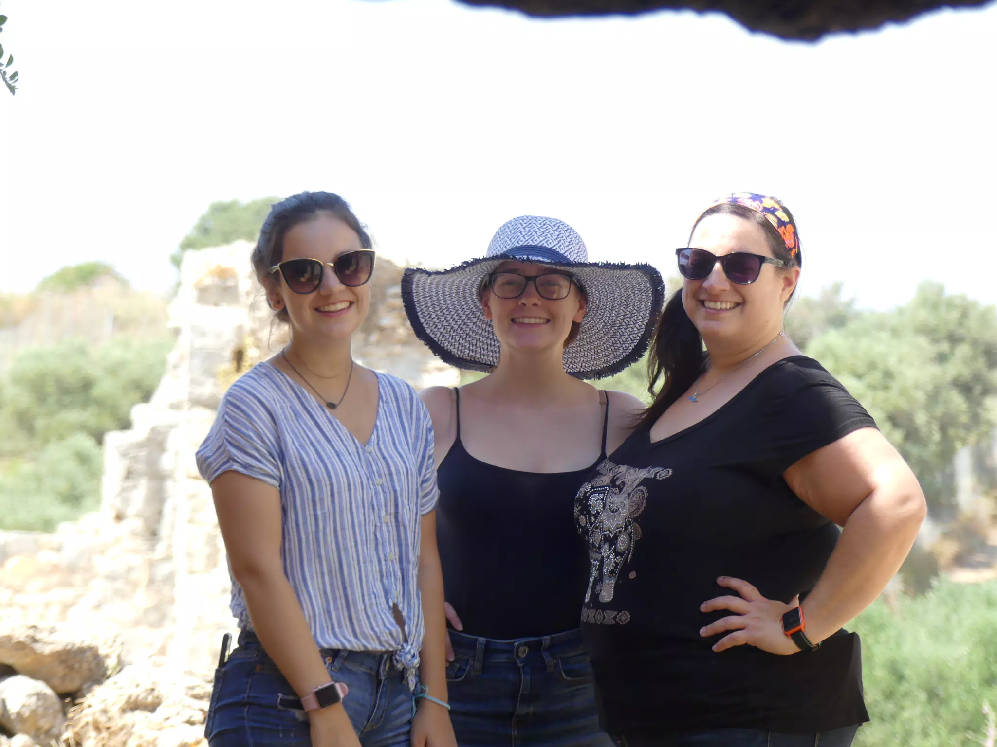 Emily, Madeline & Dominica in Ancient Aptera