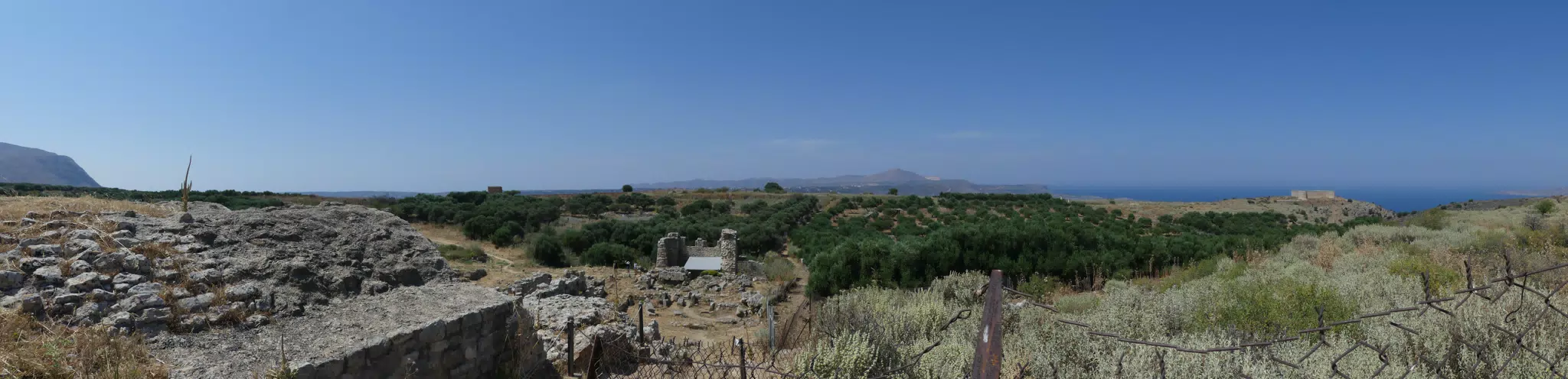 Panorama from Ancient Aptera