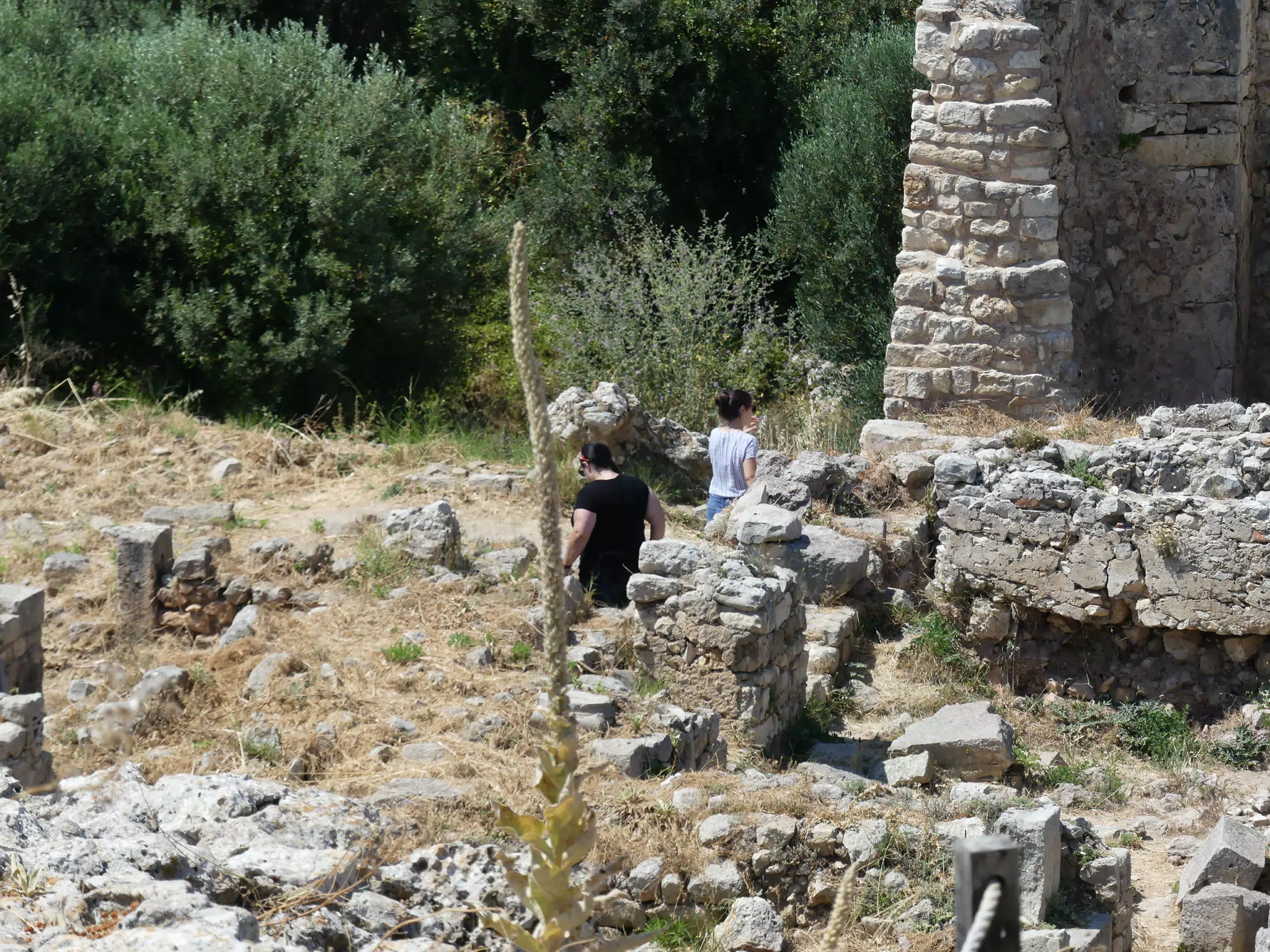 The Girls Exploring Ancient Aptera