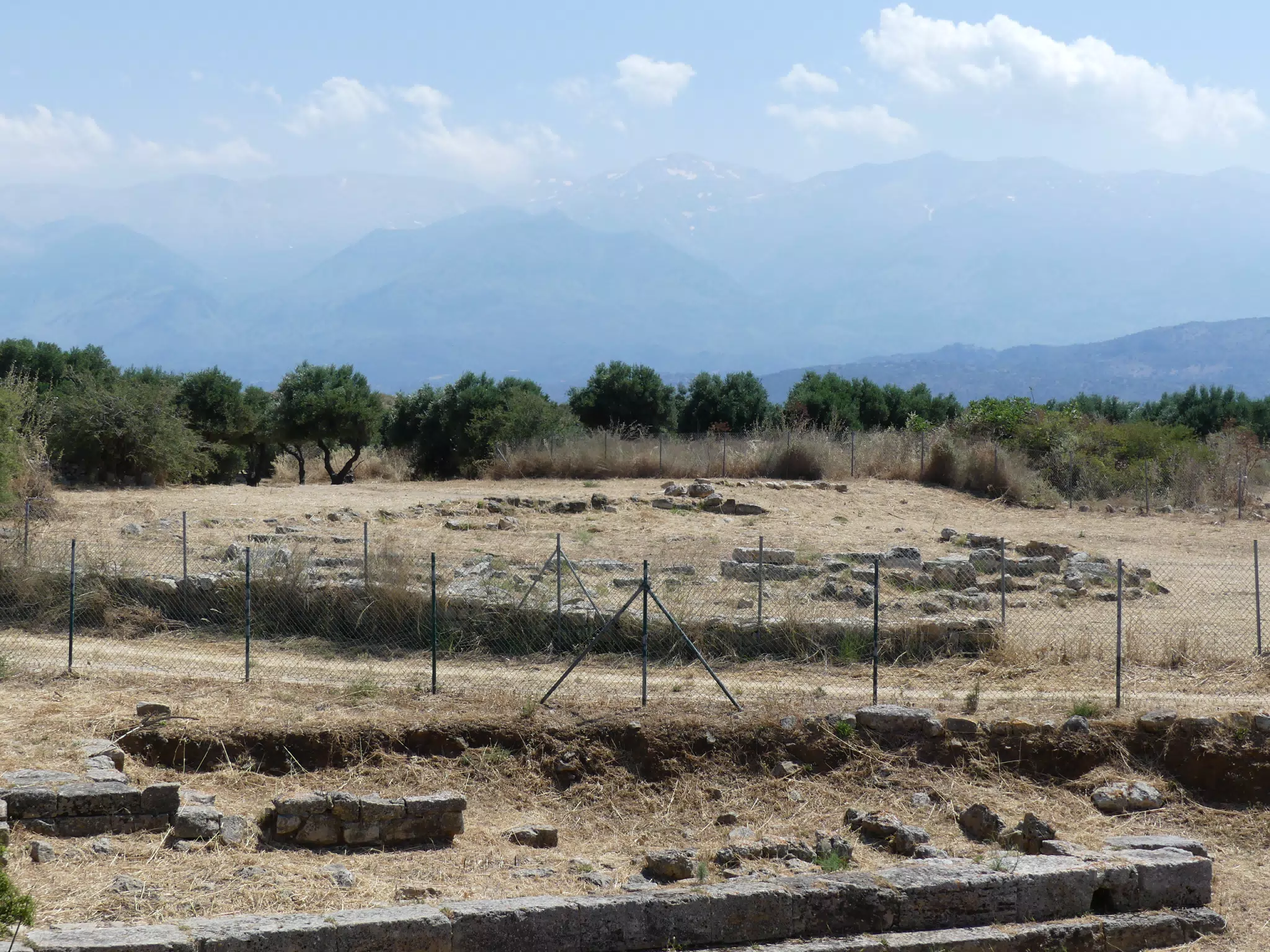 Fiels Surrounding Ancient Aptera