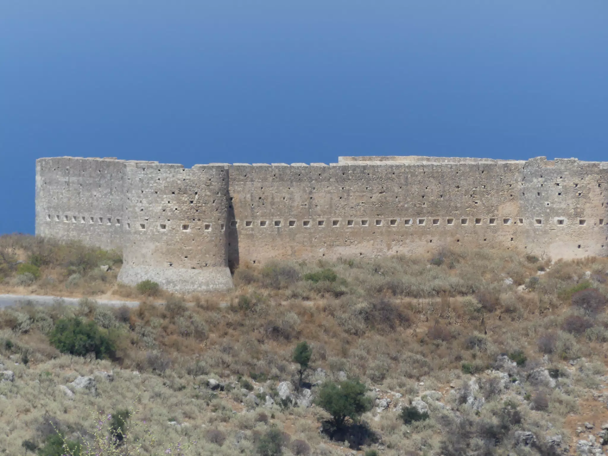 Ottoman Fortress from Ancient Aptera