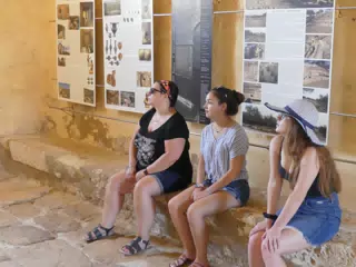 Dominica, Emily & Madeline in Ancient Aptera