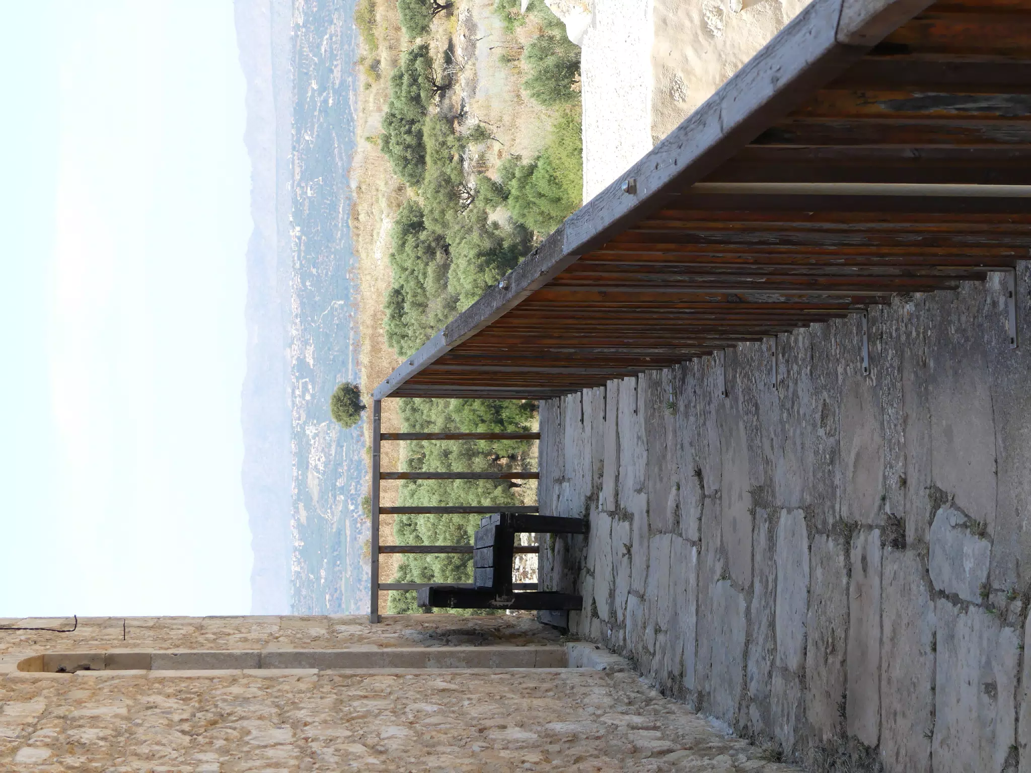 Balcony in Ancient Aptera