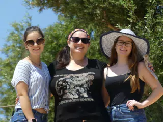 Emily, Dominica & Madeline in Ancient Aptera