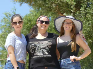 Emily, Dominica & Madeline in Ancient Aptera