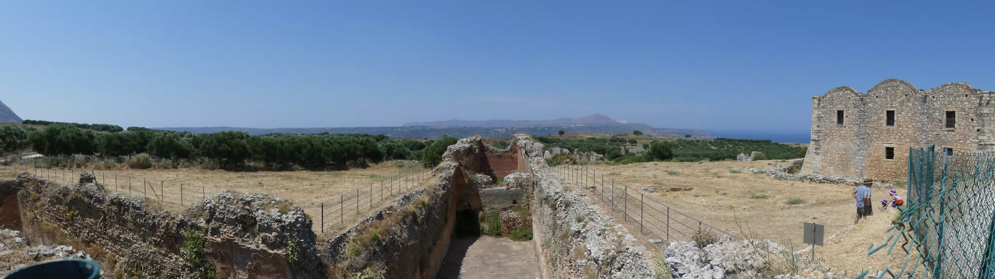 View from Ancient Aptera