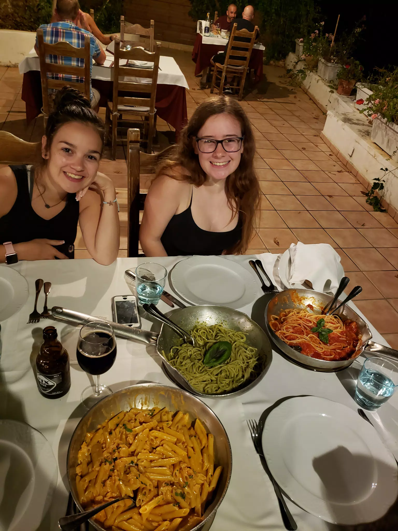 Dinner at Don Rosario in Aptera, Crete