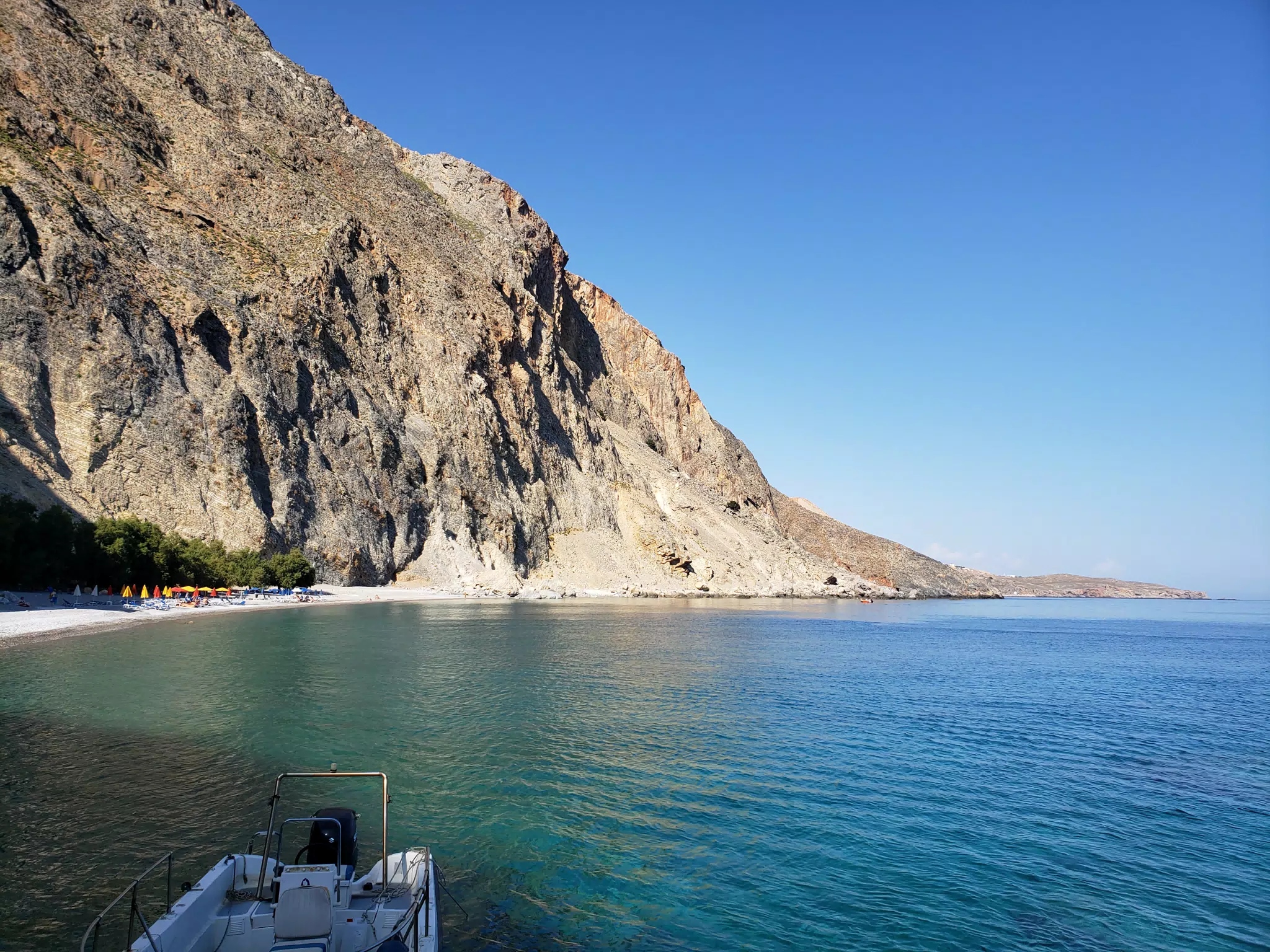 Boat at Glyka Nera