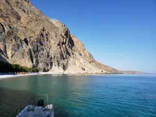 Boat at Glyka Nera