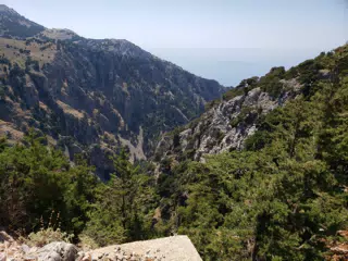 Canyon in Southern Crete