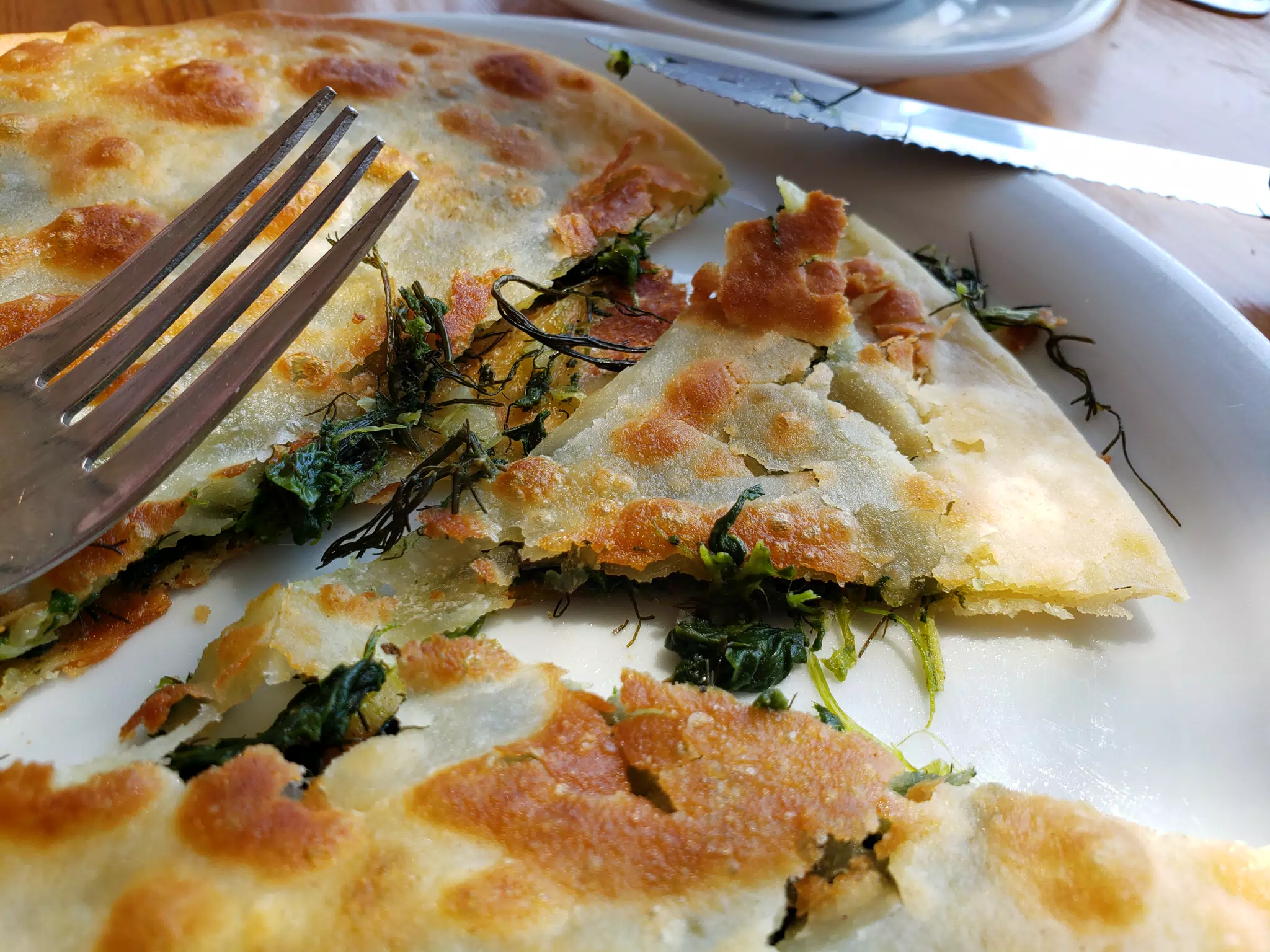 Fennel Flat Bread on Crete