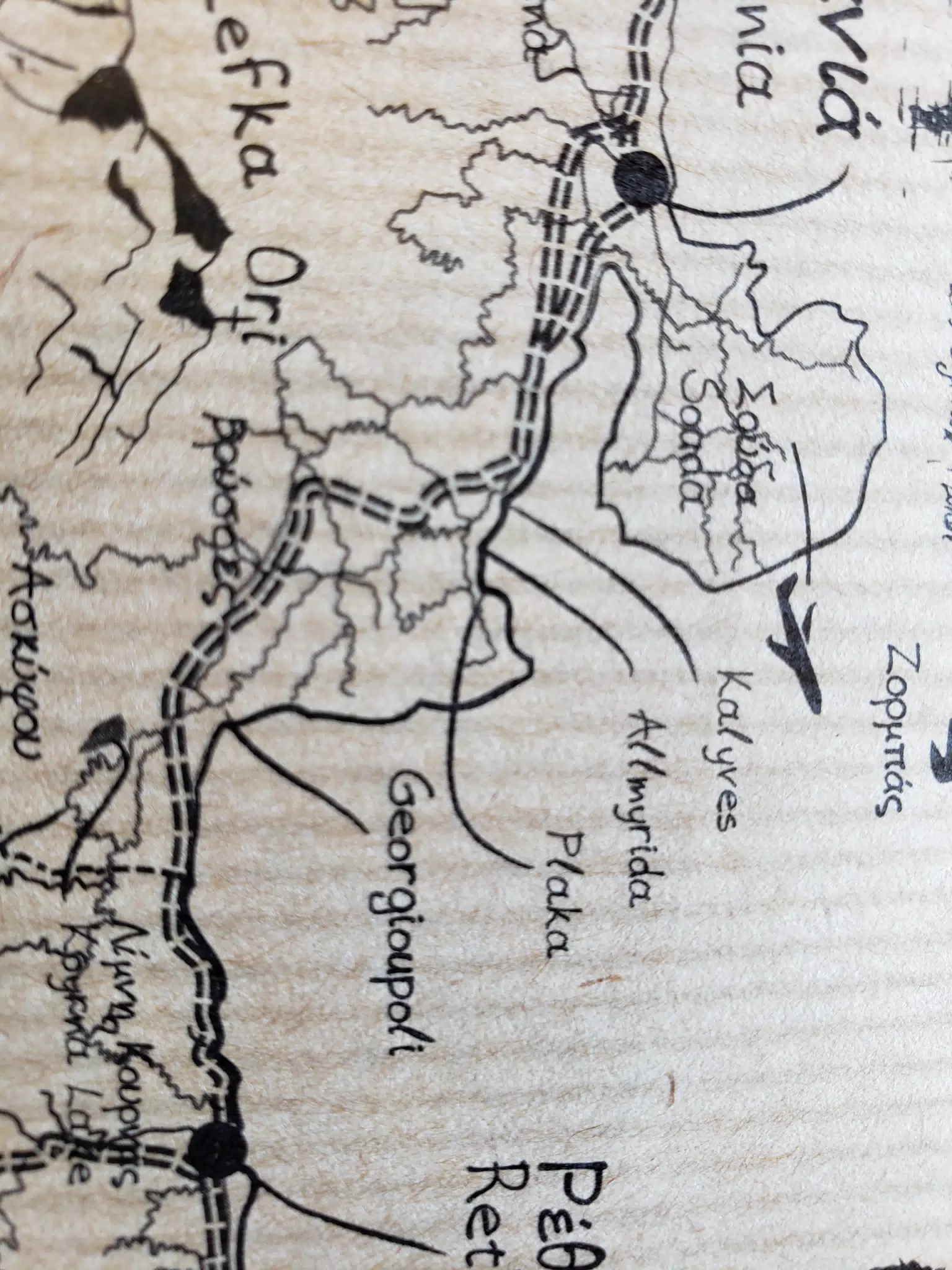 Crete Map