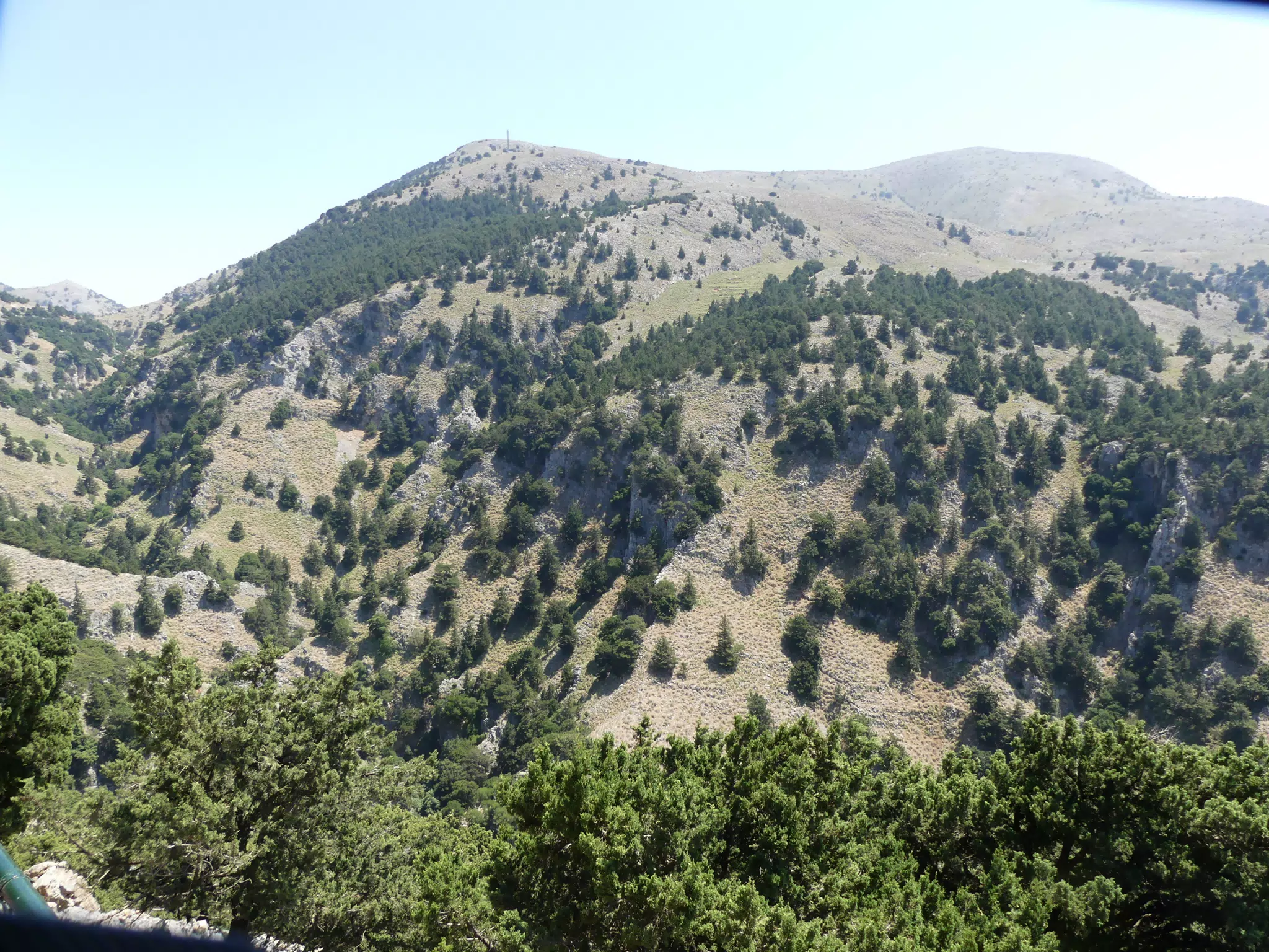 View Across Gorge on Crete