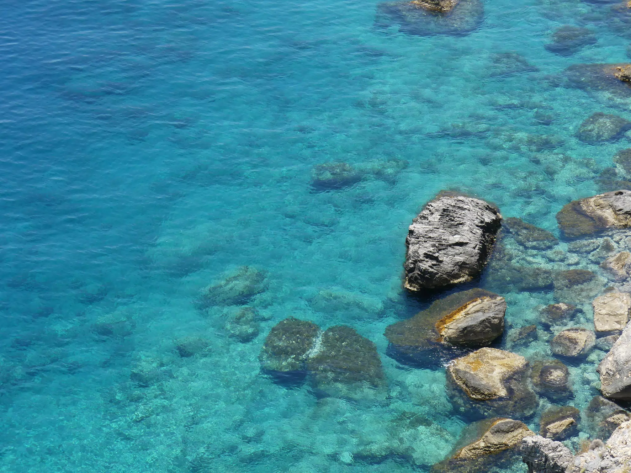 Libyan Sea from Trail