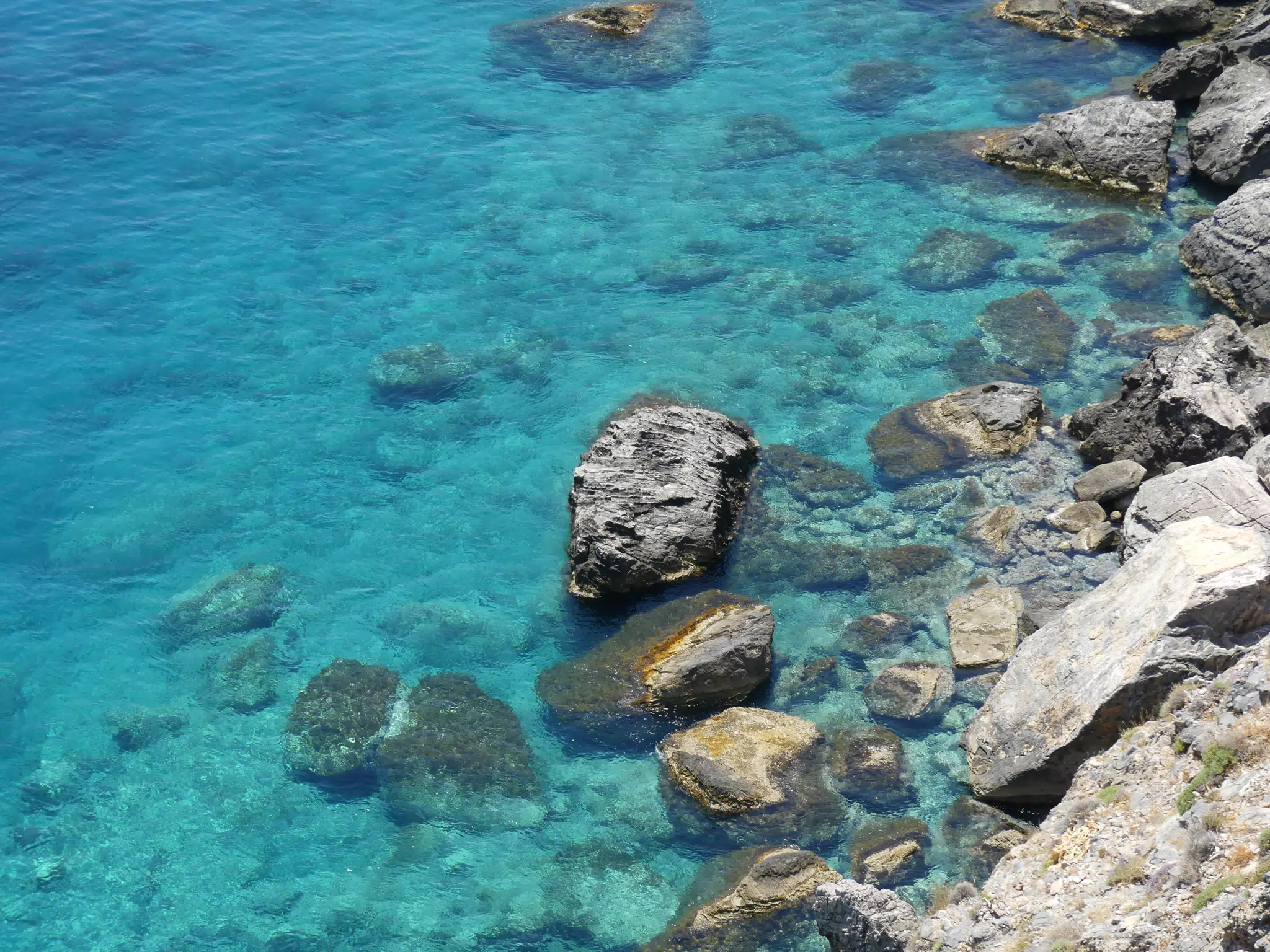 Libyan Sea from Trail