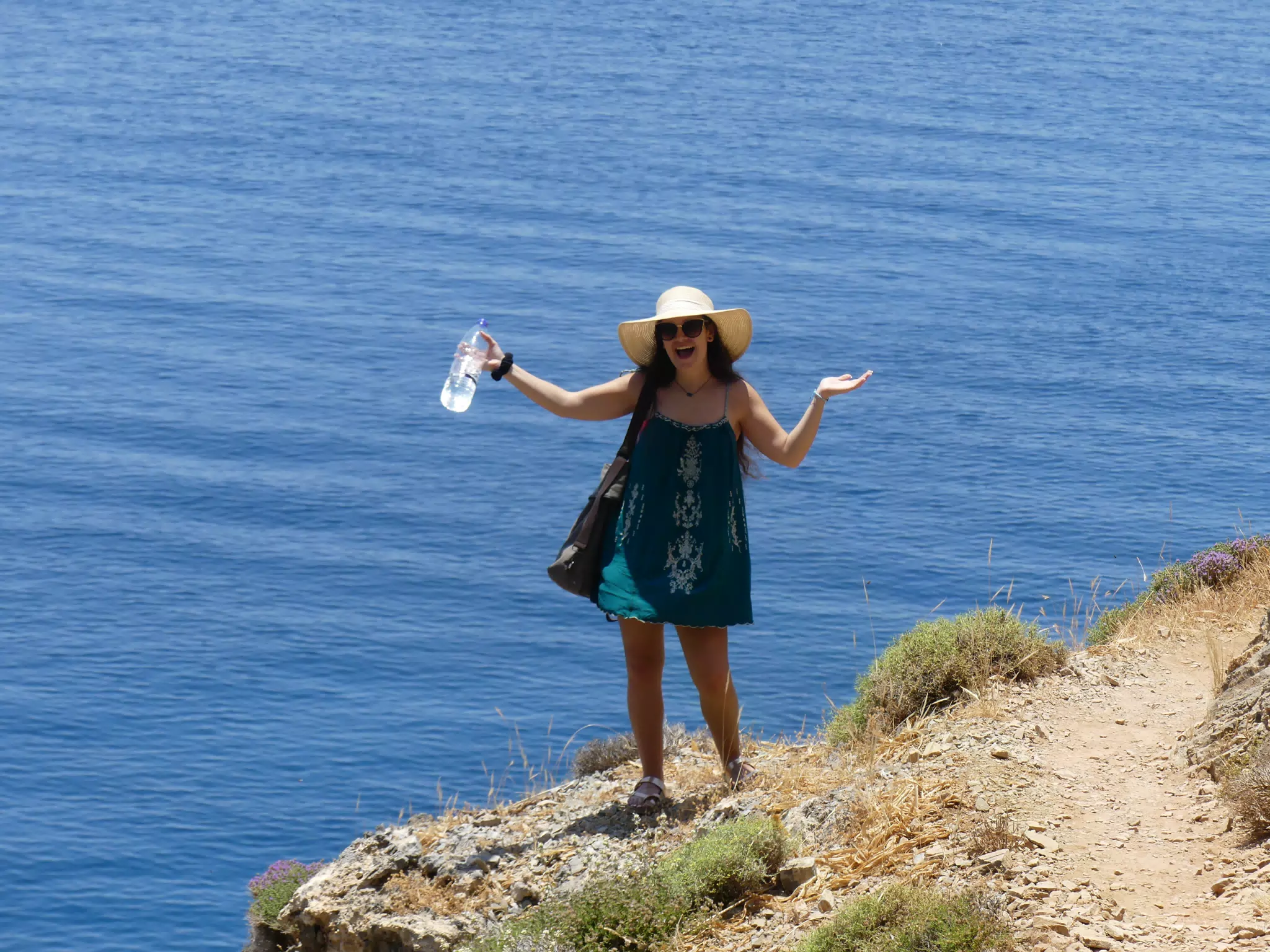 Emily on Trail by Sea