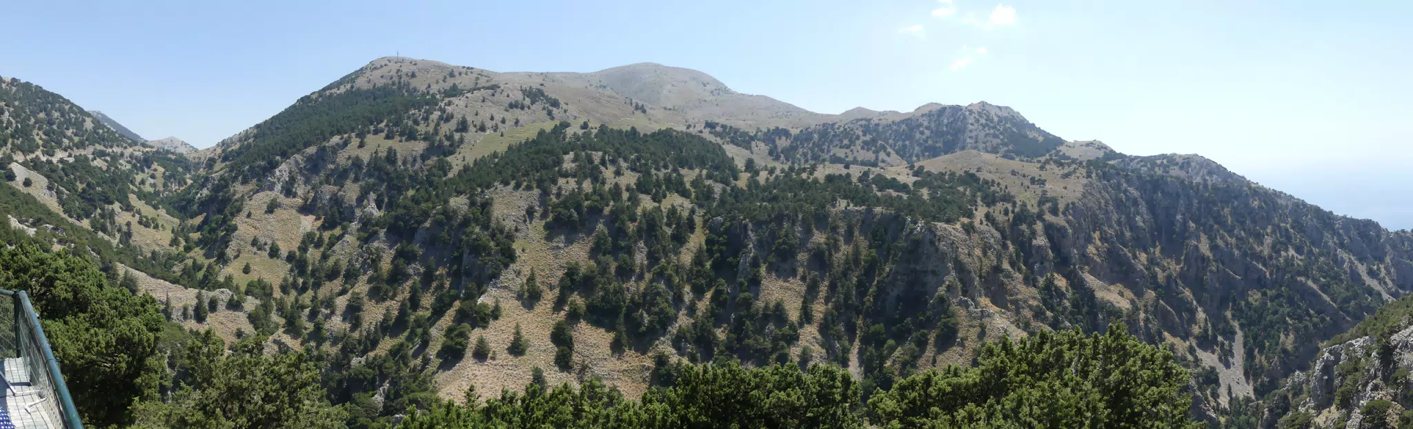 Panorama of Cretan Gorge