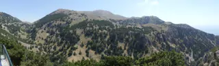 Panorama of Cretan Gorge
