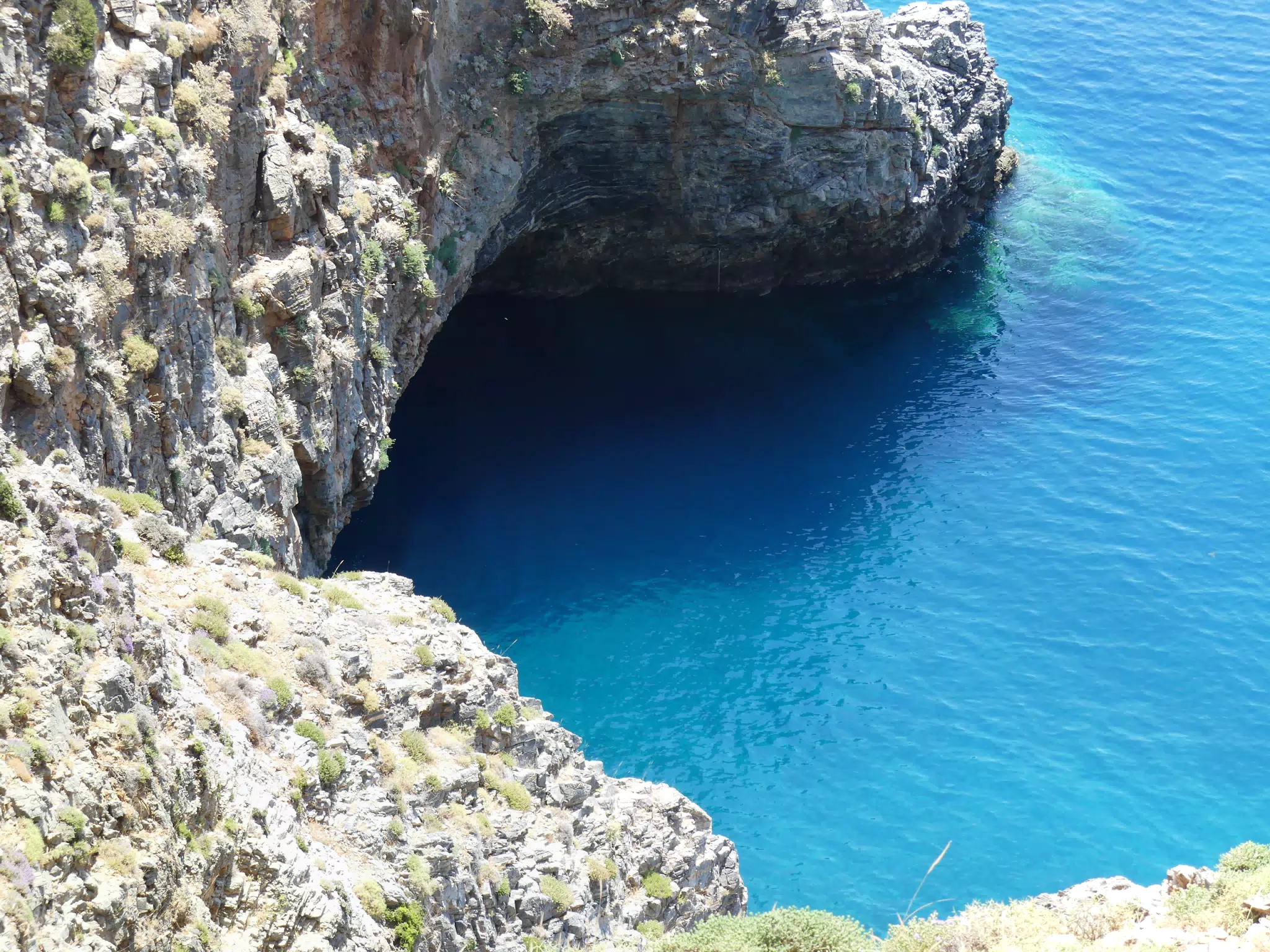 Cave in Libyan Sea