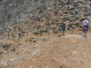 Girls on the Glyka Nera Trail