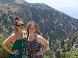 Sisters by Gorge on Crete