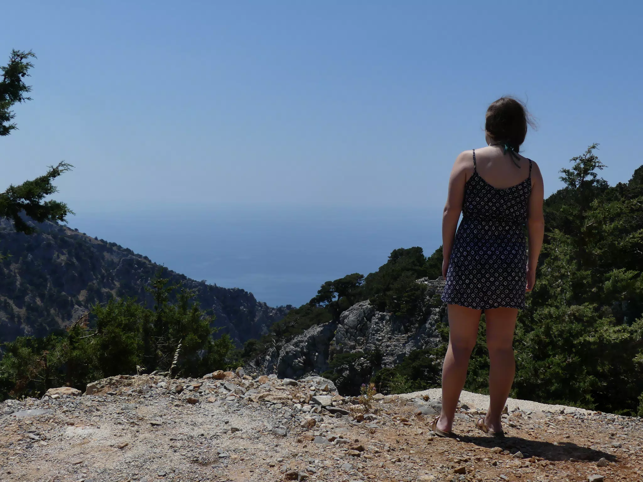 Madeline Looking Out to the Libyan Sea
