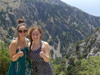 Thumbs Up Sisters by Gorge