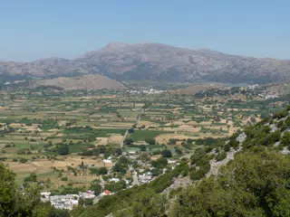 Lasithi Plateau from Psychro Cave