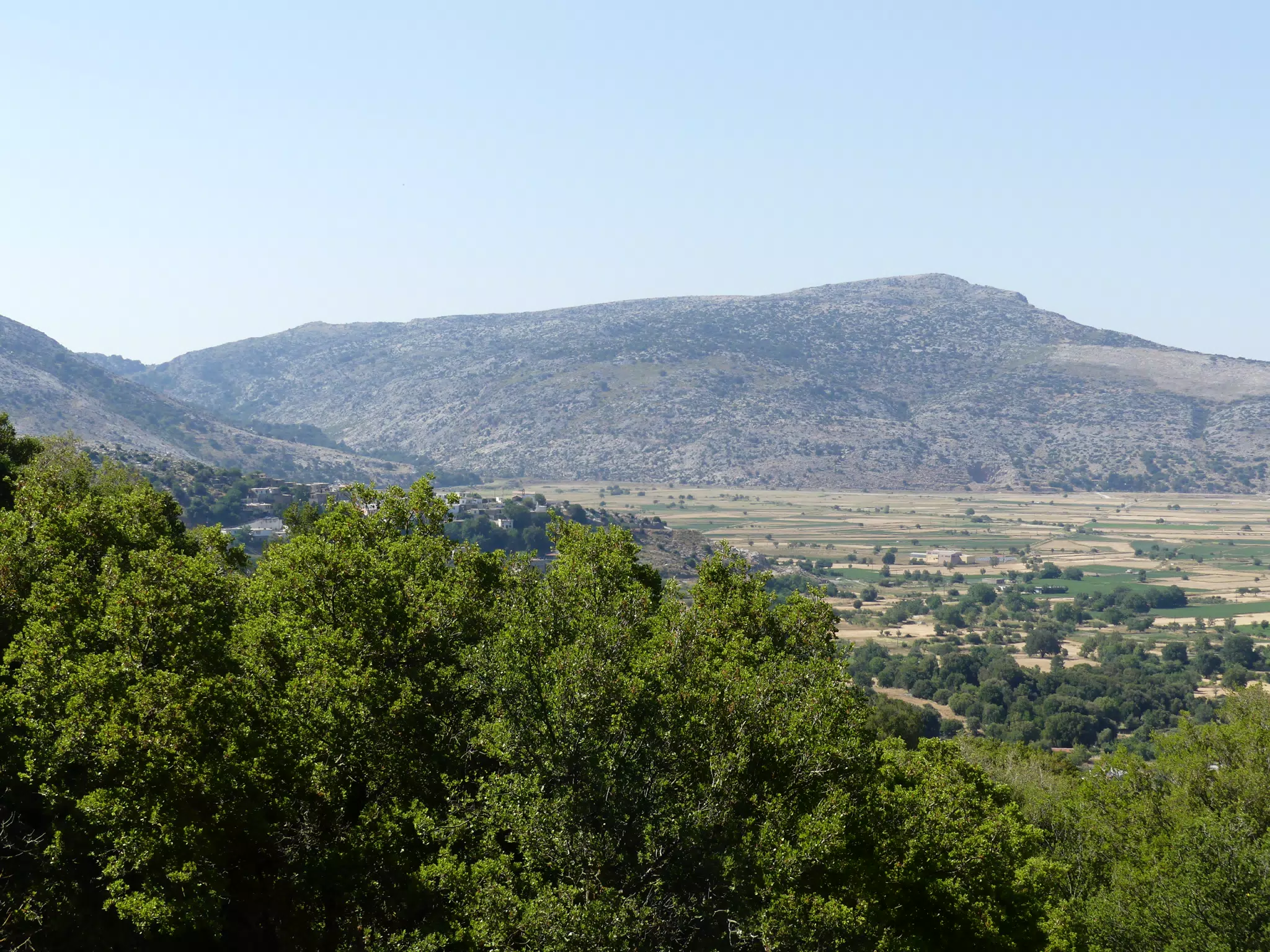 Western Lasithi Plateau on Crete