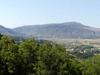 Western Lasithi Plateau on Crete