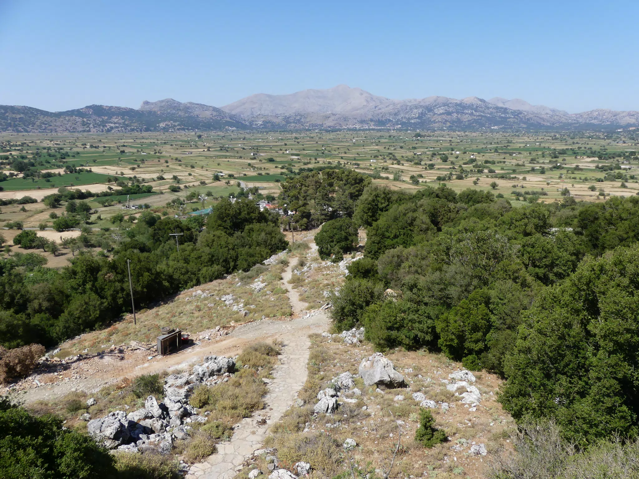 Trails Above the Lasithi Plateau