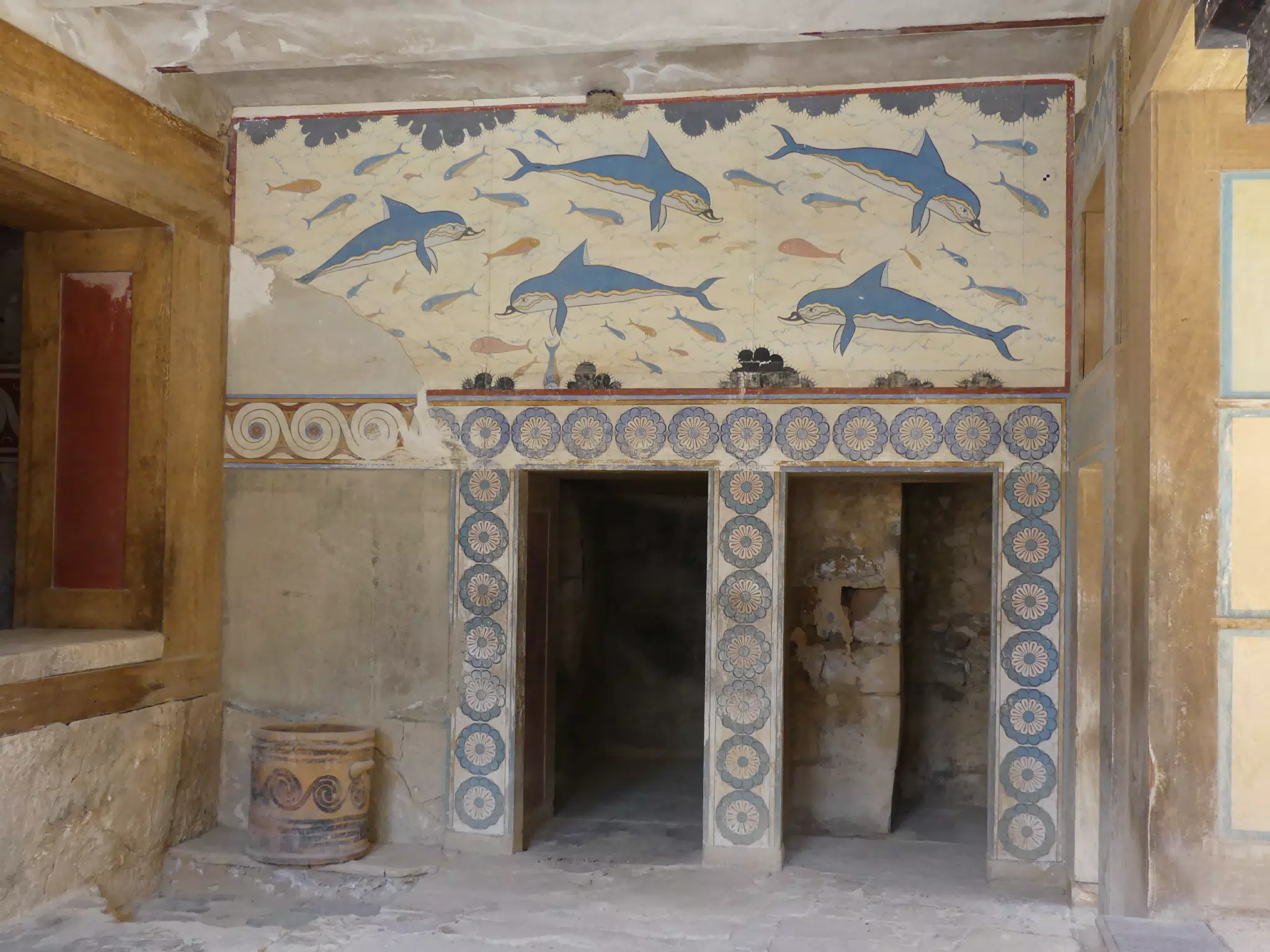 Interior at Knossos