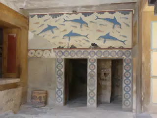 Interior at Knossos