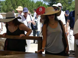 Madeline and Emily in Knossos