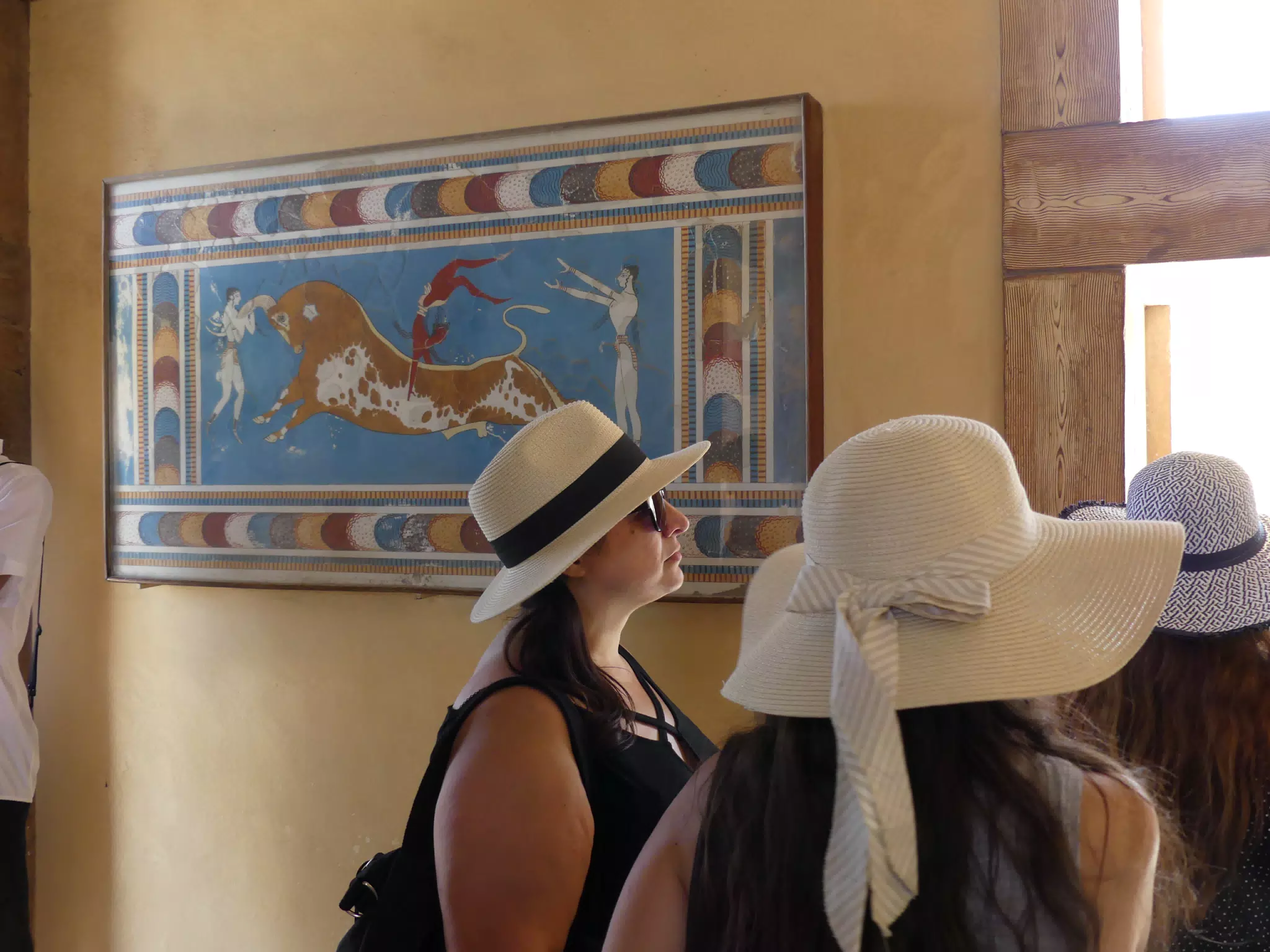 Dominica with Ancient Frescos in Knossos