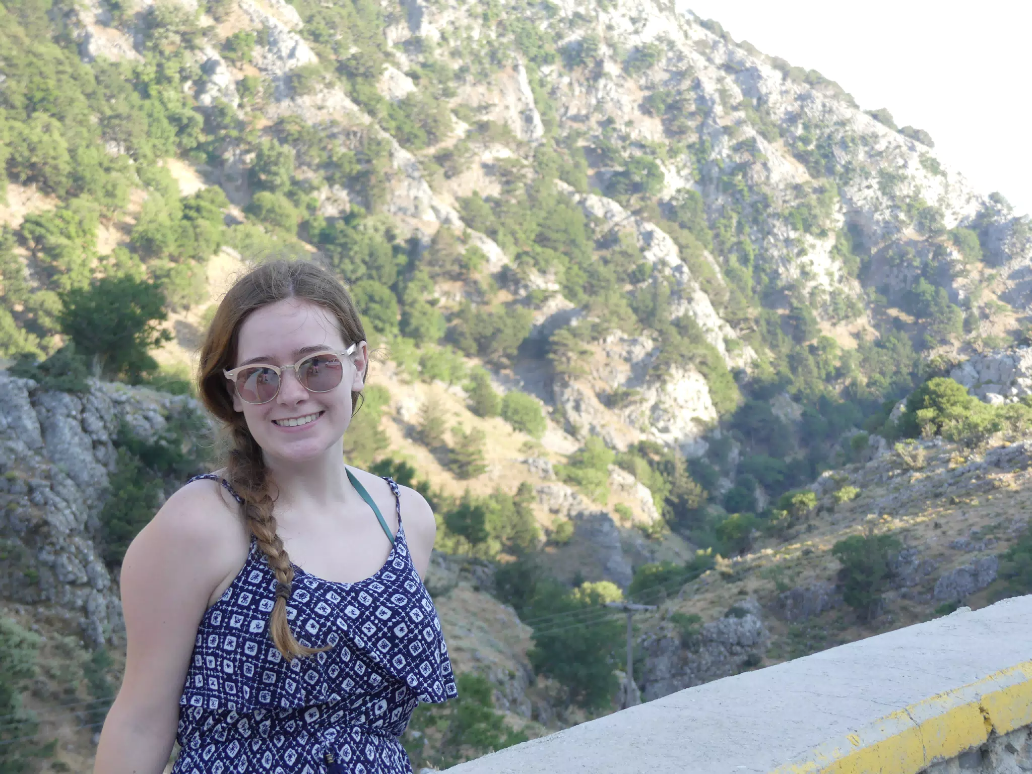 Madeline in Sunglasses by Canyon on Crete