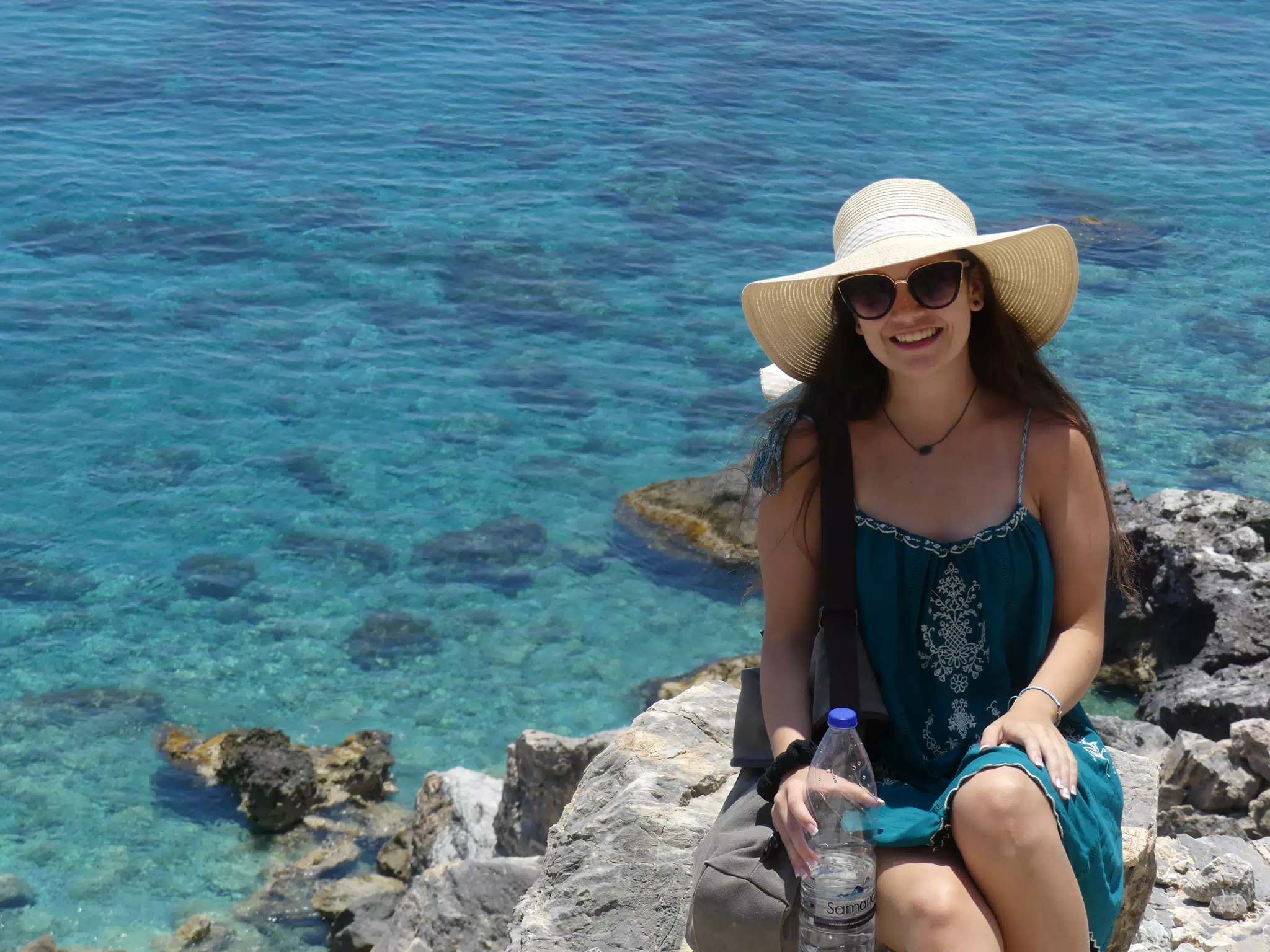 Emily in Hat by the Sea