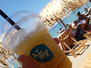 Kolatsos Beach Drink from the ALmy Hotel, Crete